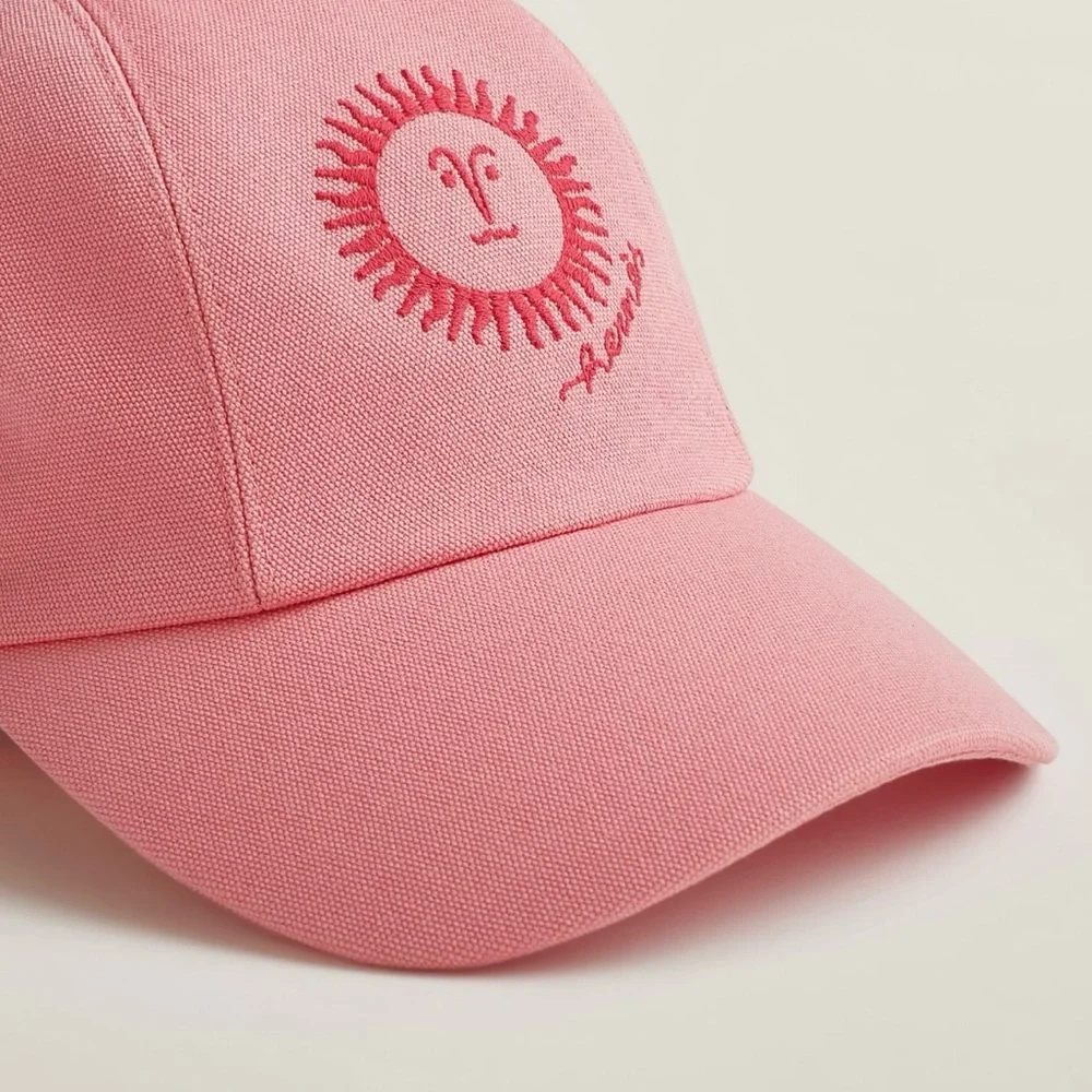 Hermès Rose Davis Sunshine Cap - Picture 3 of 6
